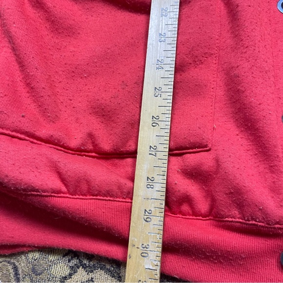 Vtg Gottschalks Womens Oversized Jacket Medium‎ Button Front Pockets Holiday - Picture 5 of 7